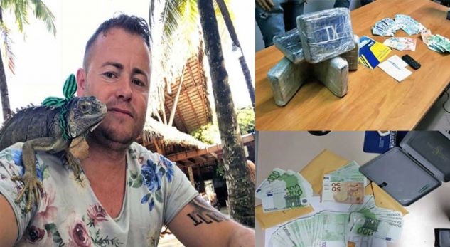 Me simbole ilire, puro e iguana në shpatull… trafikanti shqiptar që mbushi me drogë italinë