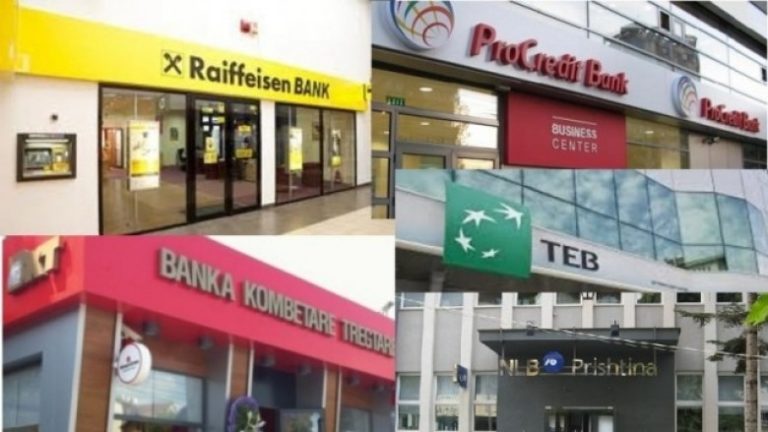 Momenti i grabitjes së një banke në qendër të Prishtinës