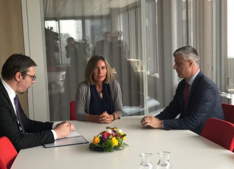 Thaçi e Vuçiqi nga New–Yorku në Bruksel