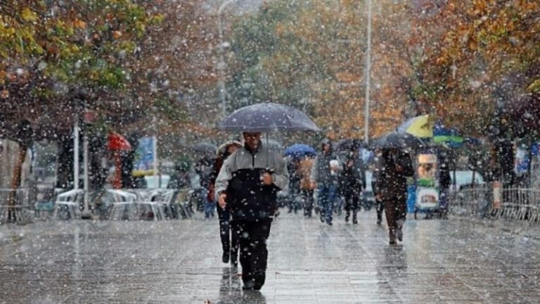 Maqedoni: Moti sot me vranësira të ndryshueshme, shi dhe borë