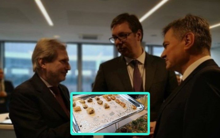 Vucic çon pite në takimin me Thaçin në Bruksel. Pas lahutës, Serbia dëshiron të përvetësojë edhe ushqimet?