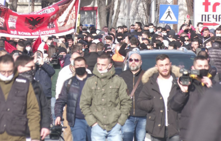 Shkup, Sot protesta për “Monstrën”