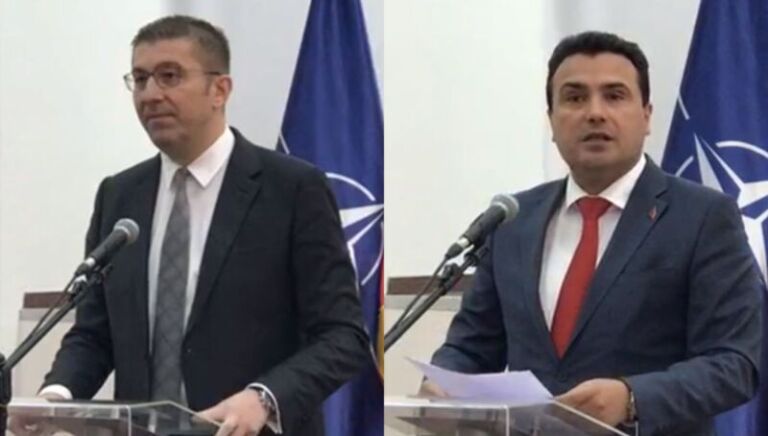 Maqedoni: Regjistrimi pritet të anulohet për në shtator, Mickoski e Zaev bien dakord për disa çështje