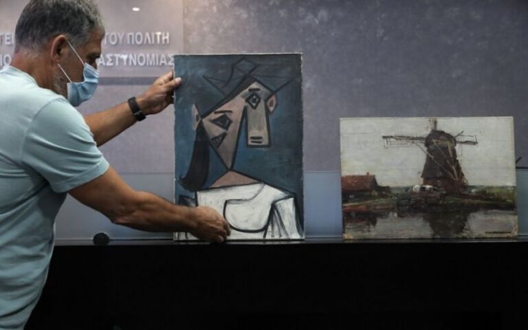 Kthimi i pikturave të vjedhura është një ditë speciale’, thotë Ministrja greke e Kulturës
