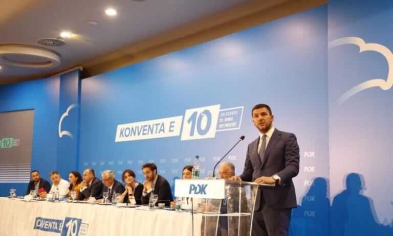 Memli Krasniqi zgjidhet kryetar i PDK-së