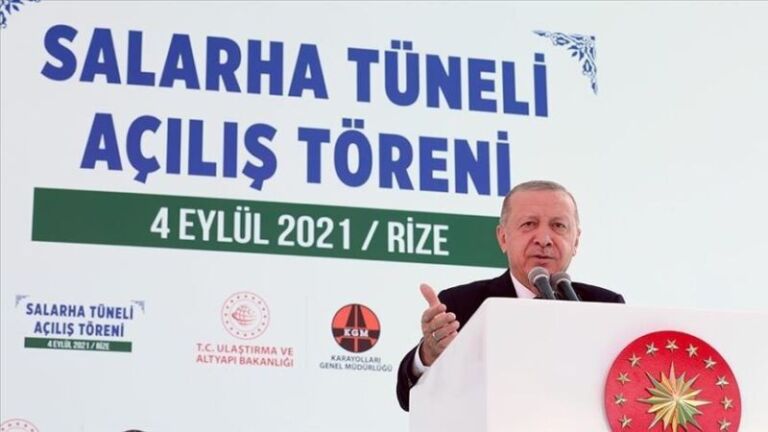 Erdoğan: Do të vazhdojmë të bëjmë ëndrrat tona realitet