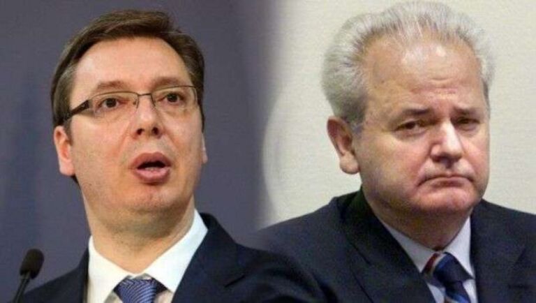 Vuçiqi ‘nuk është normal’, thotë se Millosheviq nuk është fajtor për vrasje