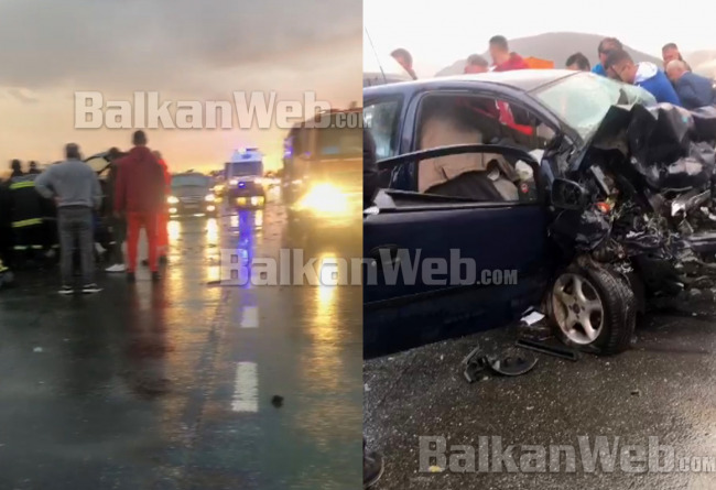 Detajet/ Makina u përfshi në flakë pas aksidentit të trefishtë në Milot-Rubik, vdes tragjikisht fëmija 3 vjeç