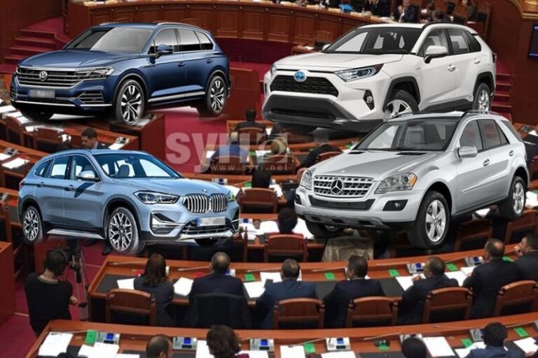 Qejflinjtë e makinave, njihuni me mjetet luksoze të deputetëve të PS