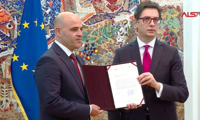 Kovaçevski mori mandatin dhe premtoi kthimin e besimit tek institucionet