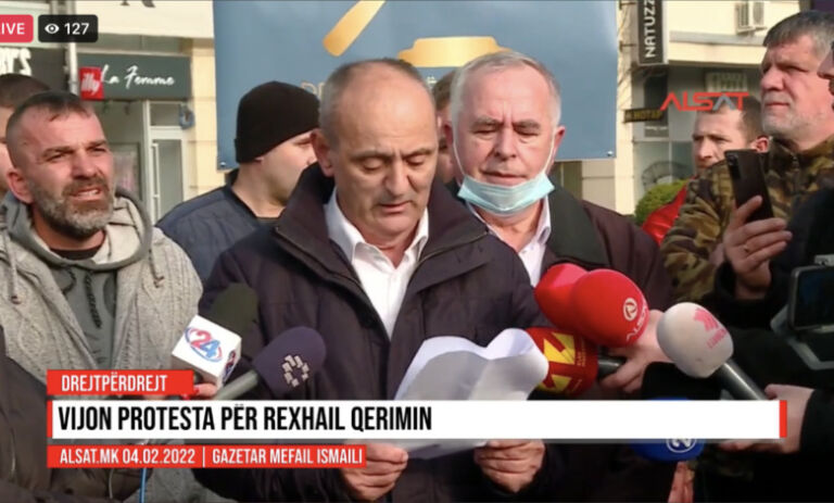 Protestuesit për Rexhail Qerimin: Thirrjet tona i drejtohen ndërkombëtarëve