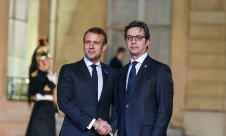 Pendarovski për Macronin: Shpresoj se do të vazhdojmë me bashkëpunimin