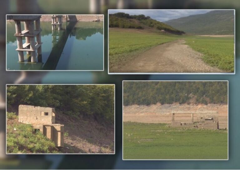 Thatësirë: liqeni i Vërmicës kthehet në kullotë, del në dritë rruga e vjetër e kufirit Shqipëri-Kosovë