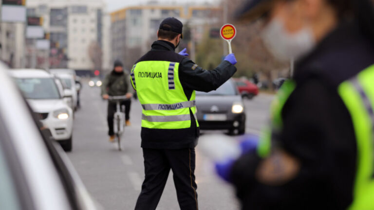 SPB Shkup: 162 gjoba për mosrespektim të rregullave në komunikacion, 24 prej tyre për tejkalim të shpejtësisë