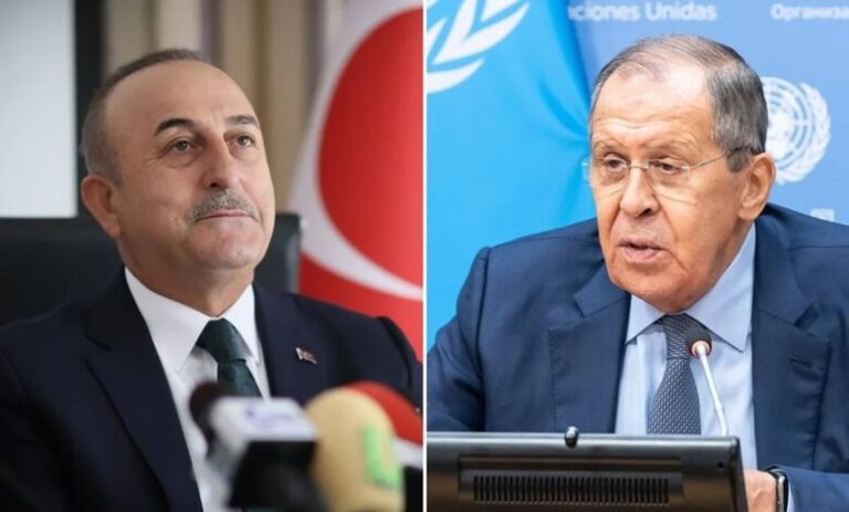 Sergej Lavrov diskuton marrëveshjen e grurit me homologun turk