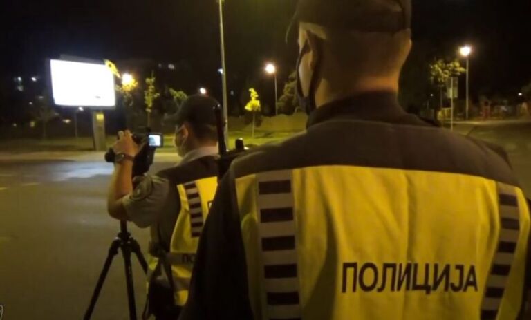MPB: 171 gjoba në Shkup, 21 për tejkalim të shpejtësisë