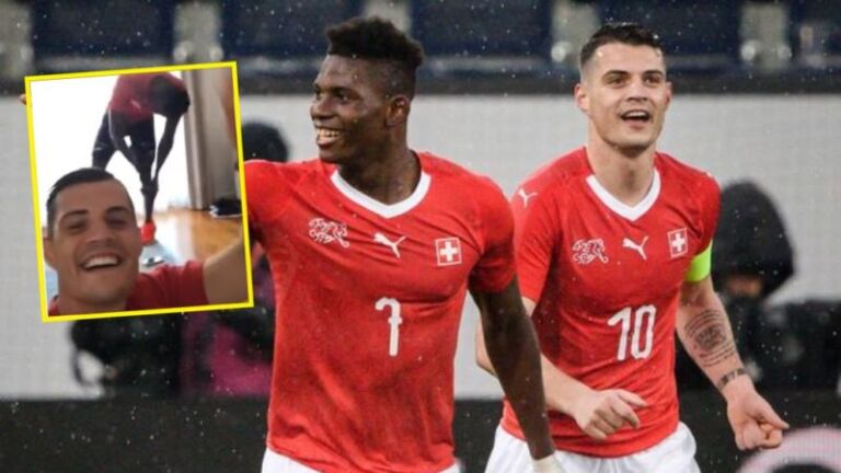 “Jasha, jasha…”, pas fitores së Zvicrës ndaj Serbisë, bëhet sërish virale videoja e Granit Xhakës me Breel Embolo
