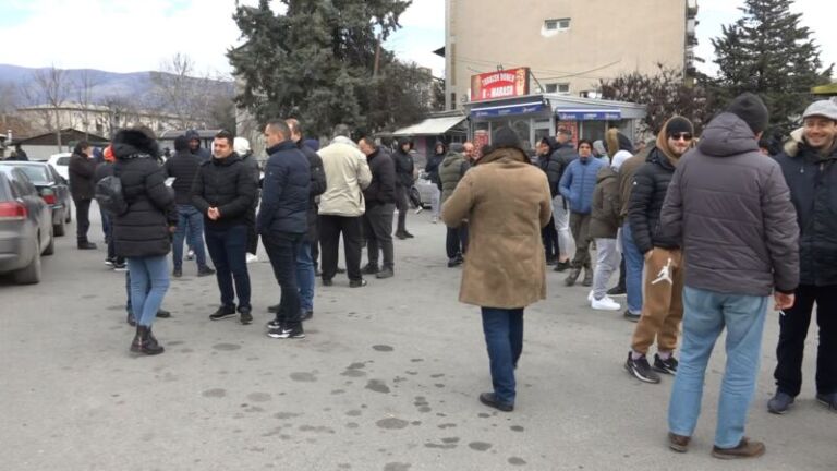 Hasanbeg, protestë e shoferëve të autobusëve