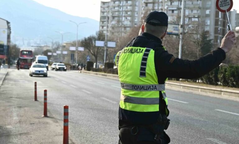 Shkup, regjistrohen 127 shkelje të rregullave të trafikut