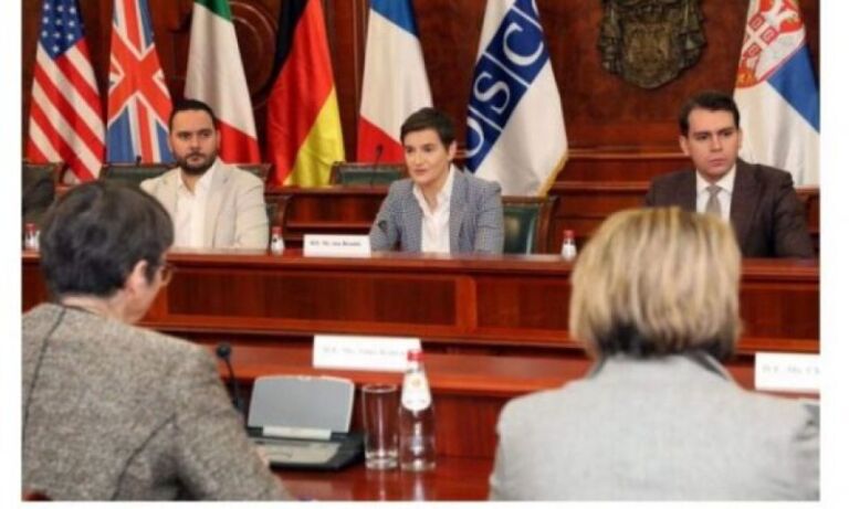 Bërnabiqi para ambasadorëve të QUINT-it: Jemi të përkushtuar për dialog me Kosovën