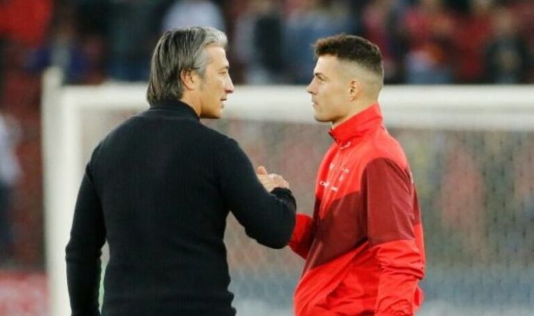Trajneri i Zvicrës: Granit Xhaka është dhe do të jetë kapiten i Zvicrës