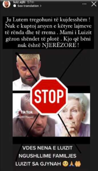 ‘Vdes nëna e Luizit”, reagojnë nga familja e Luizit: Kjo nuk është njerëzore!