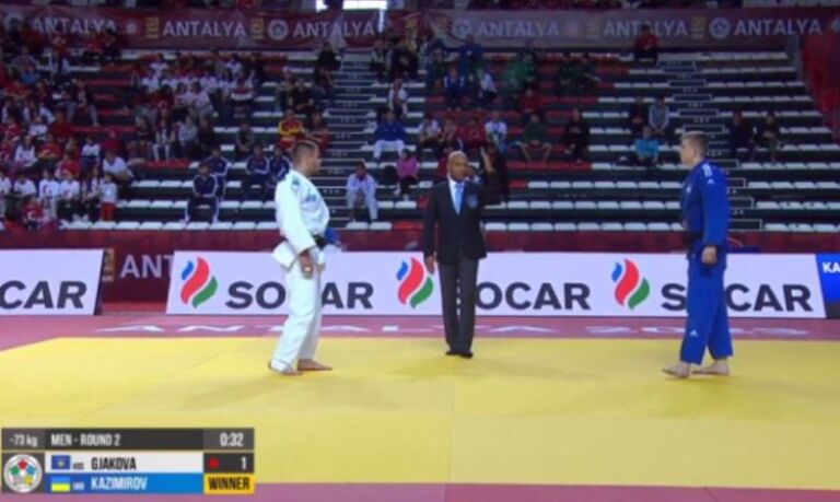 Ukrainasi eliminon Akil Gjakovë nga Grand Slami i Turqisë
