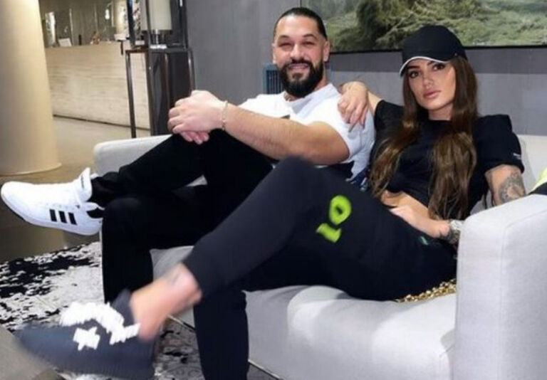 Atdheu fotografohet duke e puthur Morenën, nuk do ta besoni me çfarë fjalë e uron për ditëlindje!