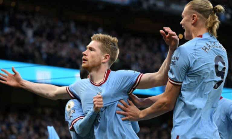 Man City e deklason Arsenalin në derbin e Premierligës