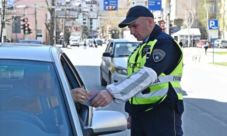 MPB: 154 gjoba në Shkup, 21 për tejkalim të shpejtësisë
