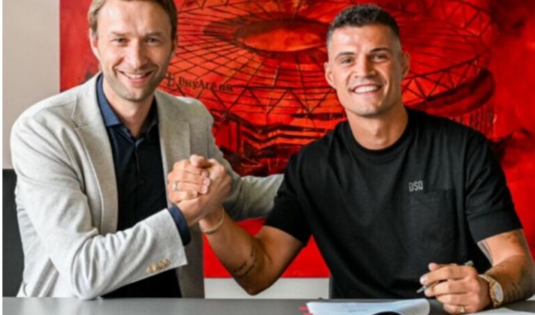 Granit Xhaka zyrtarizohet te Bayer Leverkuseni
