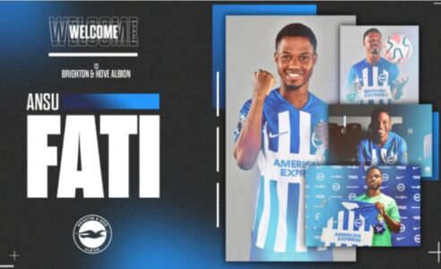 Ansu Fati zyrtarizohet te klubi nga Premierliga