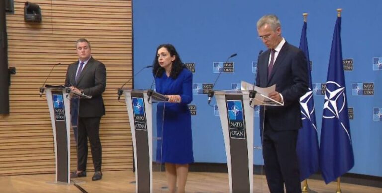 Osmani para Stoltenbergut: Veriu ka qenë dhe do të jetë pjesë e Kosovës
