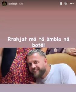 Luiz publikon foton e Kiarës me barkun e fryrë