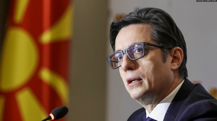 Pendarovski: Kam frikë se disa politikanë me impulset e Jugosllavisë mendojnë se vetëm me forcë mund t’i mbajmë shqiptarët