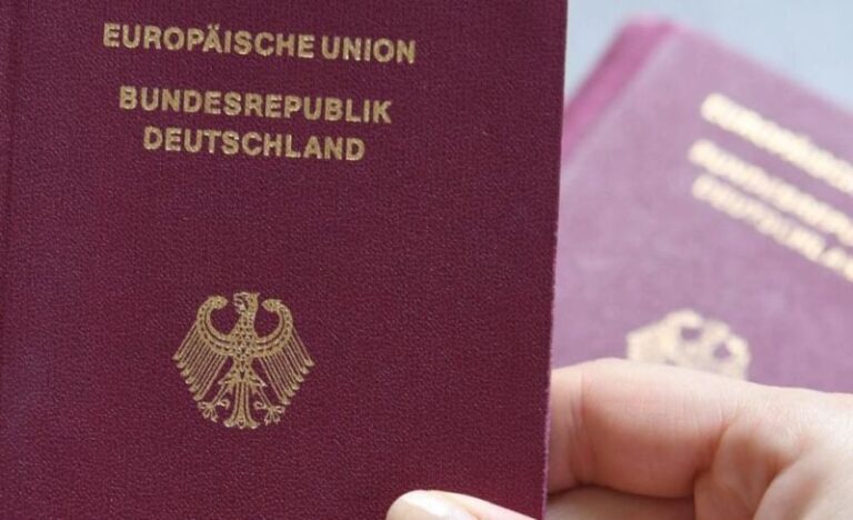 Pasaportë gjermane mbështetësve të ekzistencës së Izraelit