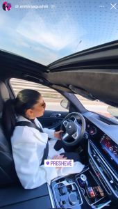 Nusja e Goldit shkon në vendlindje të burrit në Preshevë, vëmendjen merr vetura e saj super-luksoze