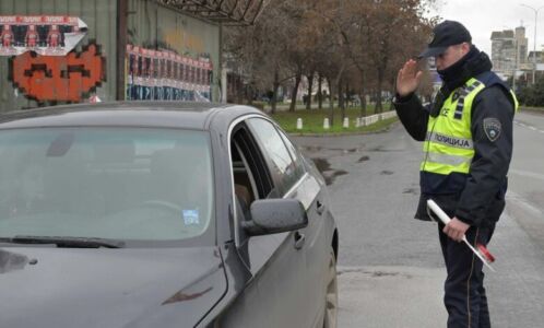 137 gjoba në Shkup, 25 për tejkalim të shpejtësisë