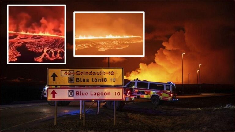 Shpërthimi i vullkanit në Islandë, lava arrin “barrierat mbrojtëse” afër qytetit Grindavik