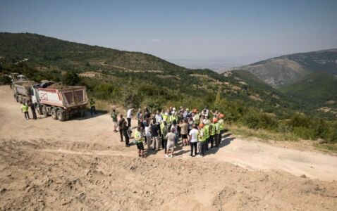 Nisin punimet në rrugën Prizren – Tetovë