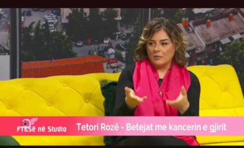  ” Ftesë në studio”: Përvoja e Filiz Ndocit me kancerin e gjirit