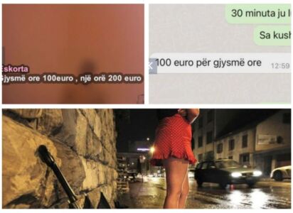 Rrjeti i prostitucionit “lulëzon” në Shqipëri, s*ks 200 euro ora ndërsa shërbimet ekstra plus! Ja cili qytet kryeson listën. Eskortat e huaja rrëfejnë si ndahej fitimi me…