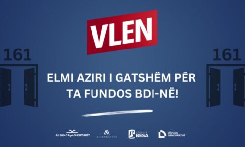 VLEN: Elmi Aziri i gatshëm për ta fundos BDI-në!