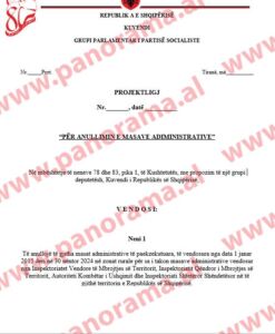 Zbardhet drafti i PS/ Falen gjobat e “Covid-19” dhe të ndërtimeve pa leje të vendosura nga viti 2015, ja kush përfiton